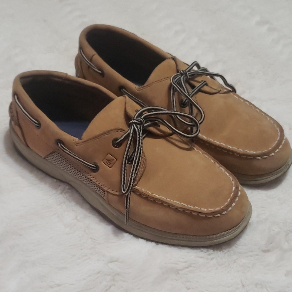 Sperry Top-sider Intrepid classic suede boat shoes